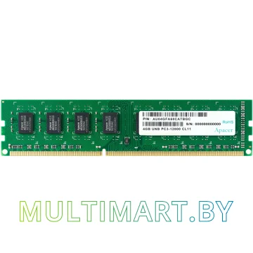 Оперативная память Apacer 4GB DDR3 PC3-12800 (DL.04G2K.KAM)